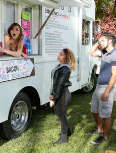 Nasty Babe Alex Blake Gets Fucked In The Food Truck