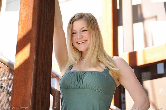 Danielle with huge tits