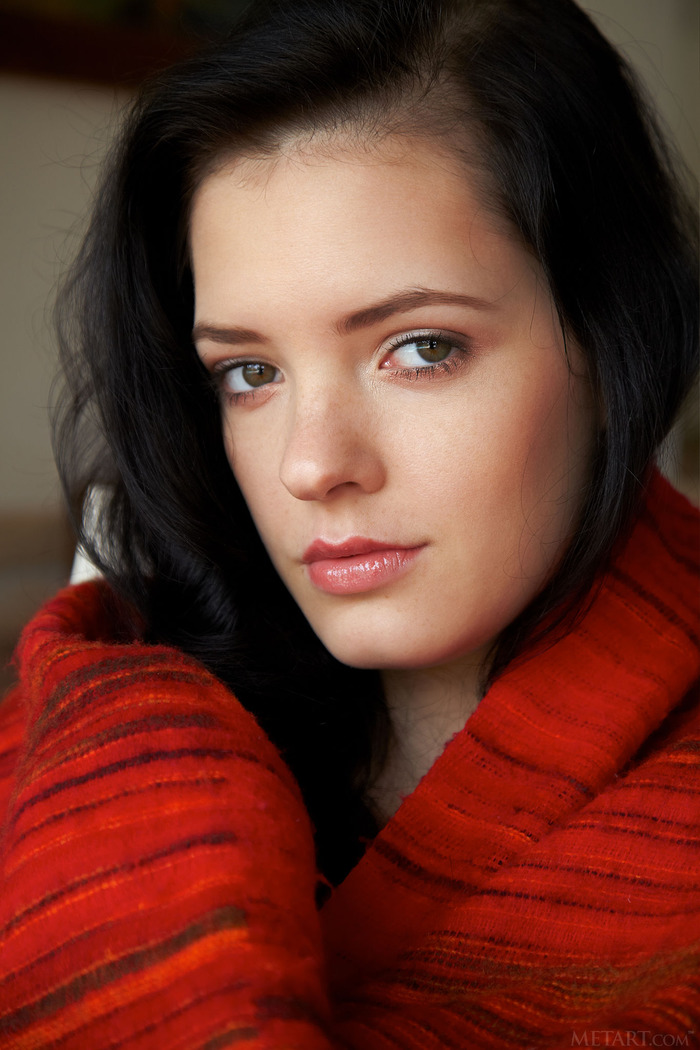 Cute brunette Anie Darling