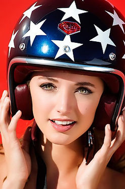 Alyssa Arce Red Ferrari