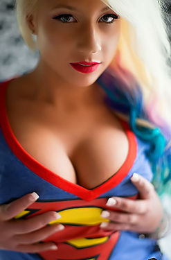 Super Girl Sarah Skittles
