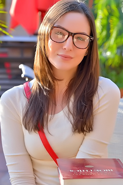 Brooke Behind Glasses